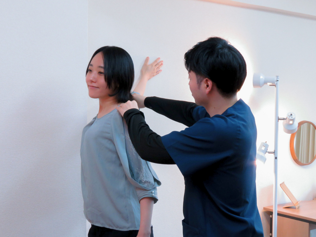 体の状態を確認しながら行う鍼灸前の検査とケア