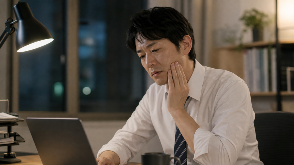 食いしばりに悩み体を整えたい高円寺周辺の来院者イメージ